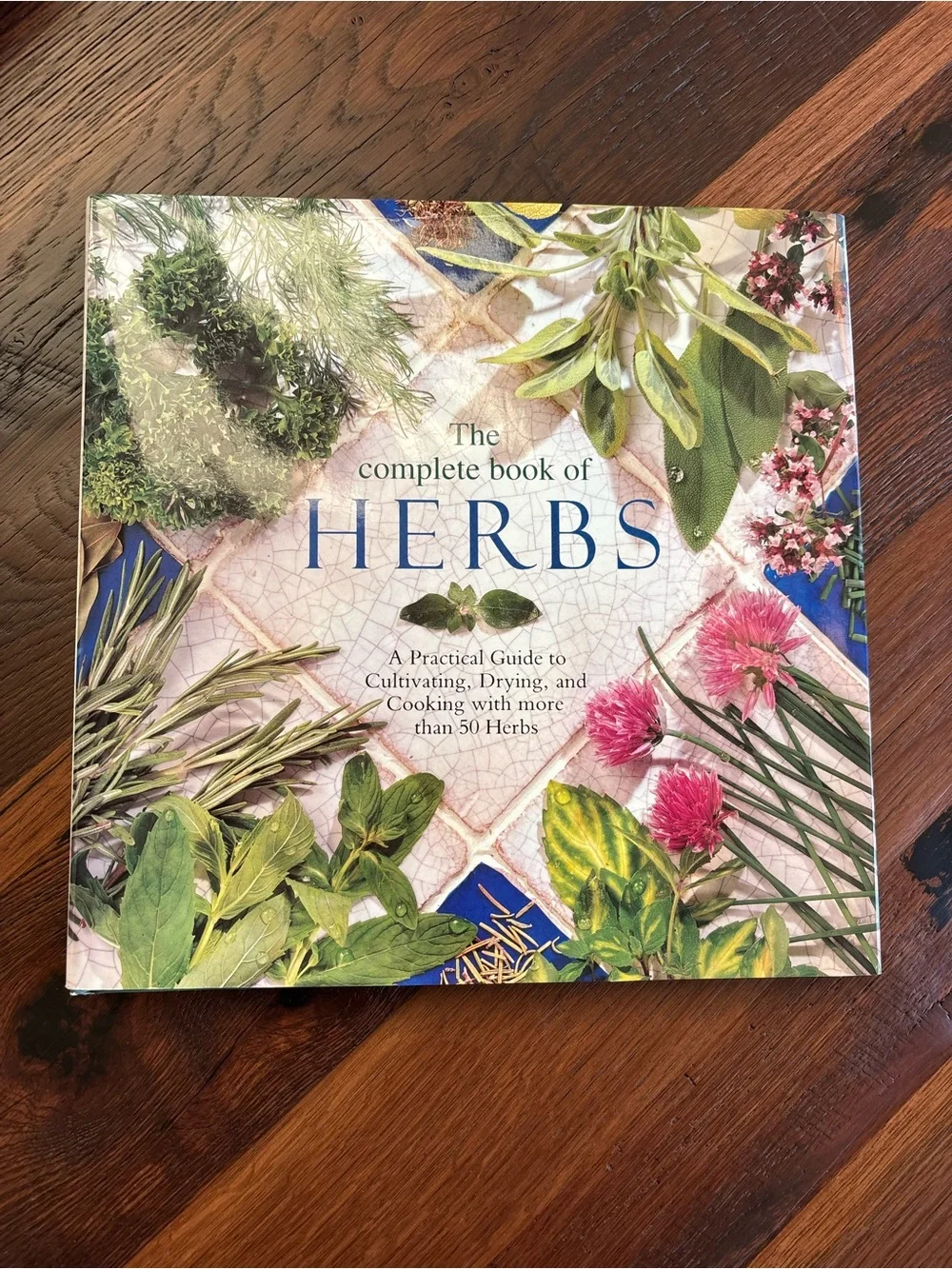 Vintage Hardcover Herb Book, The complete book of HERBS.1994,Gardens,Photographs